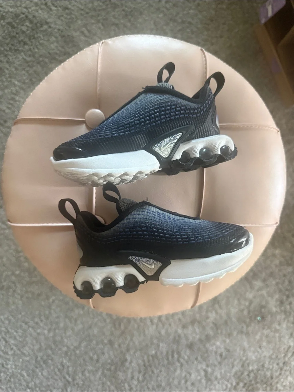 Kids Blue Athletic Sneakers with White Sole